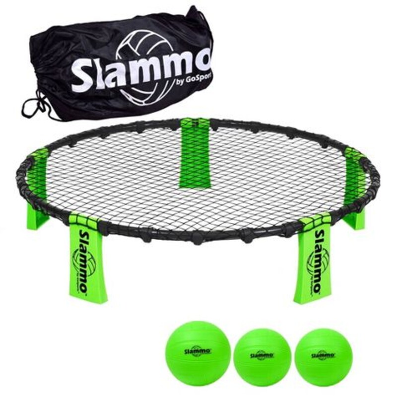 Slammo Ball/Net Game, Green, Size: Toy/Game