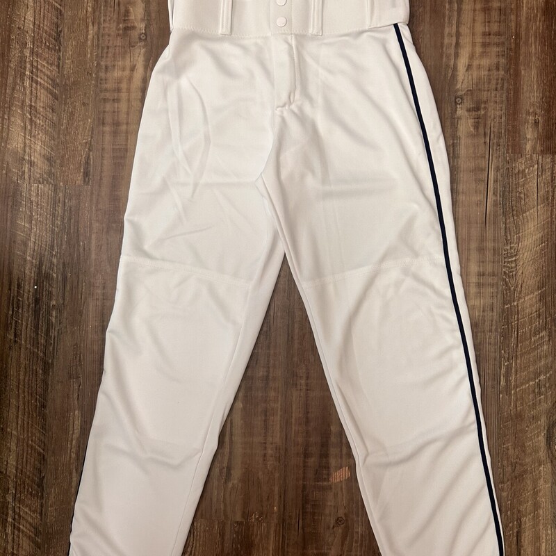 Alleson Baseball Pant, White, Size: Youth L