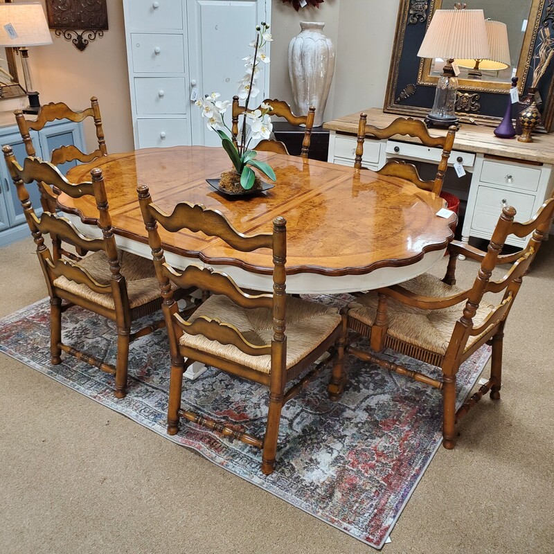 Drexel Table + 6 Chairs