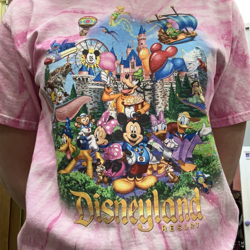whos ready for spring break, are you counting down the days?!?!  Who's going to Disney??? Who's a Disney lover???<br />
This pink tee is perfect<br />
<br />
Disneyland, Pink, Size: M