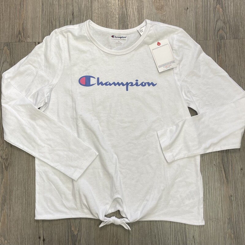 Champion LS Tee, White, Size: 11-12Y
Original Size XL
NEW WIth Tag