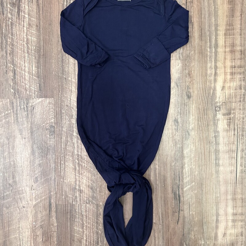 MarloweCo Bamboo Gown, Navy, Size: Baby 0-3M