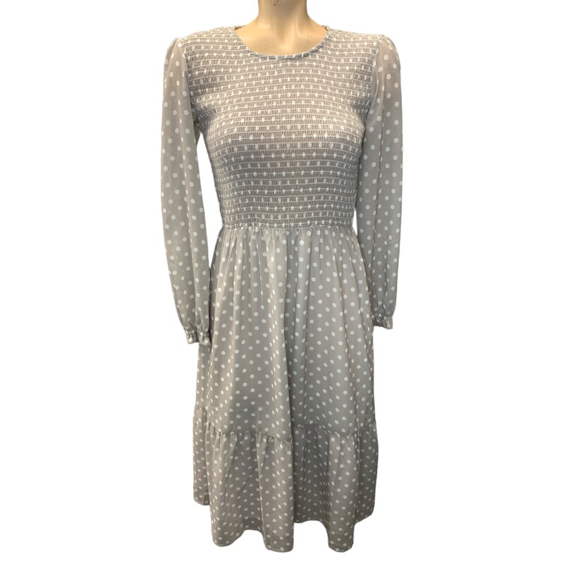 The Jilly BOx Dress NWT, Grey/whi, Size: S