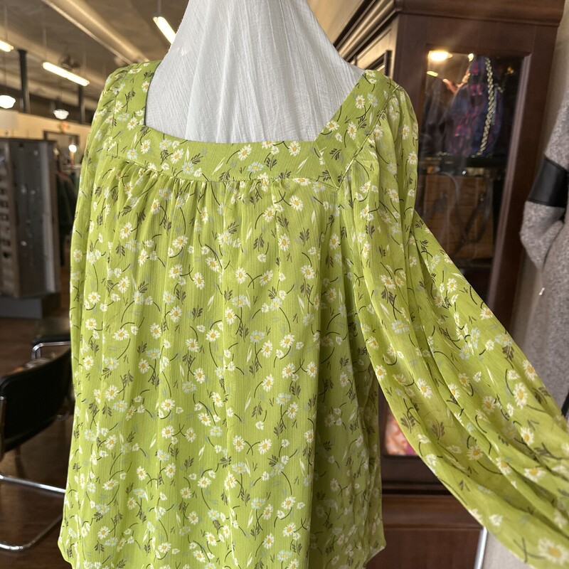New With Original Tags: Lauren Conrad Top, Green With Flowers, Size: M
All sales are final.
Pick up in store within 7 days of purchase or have it shipped.