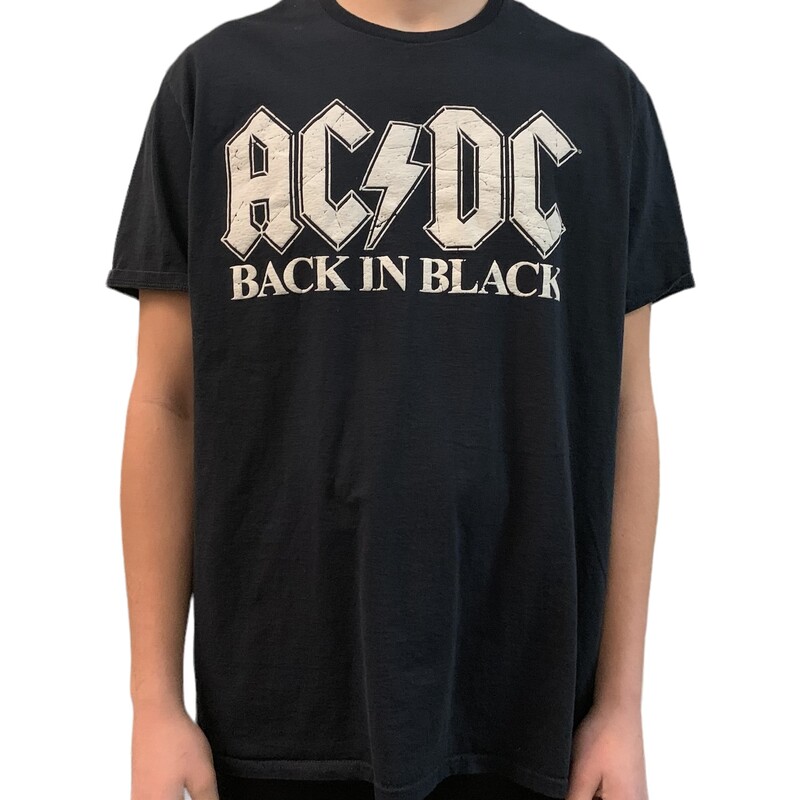 ACDC, Black, Size: 2XL