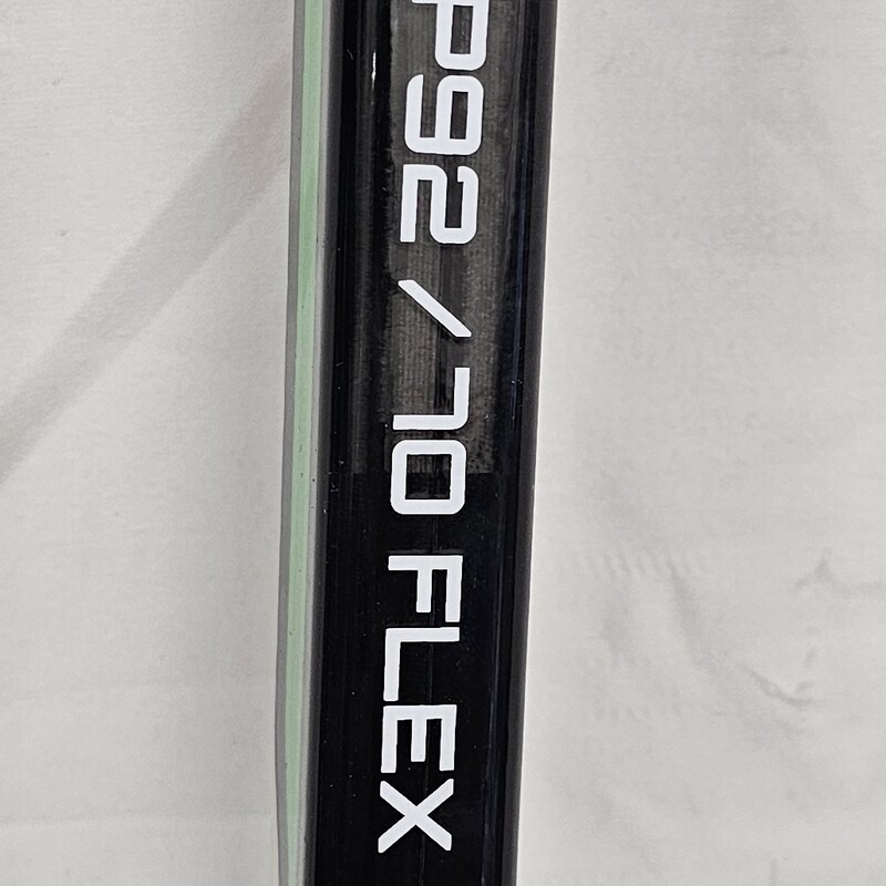 Like New Bauer Sling Grip Hockey Stick, Left Hand, P92, 70 Flex, Size: Sr.  Almost New! Cut down and tried out once. MSRP $299.99