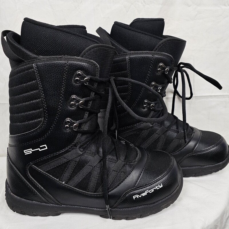 Like New FiveForty Rebel Snowboard Boots, Mens Size: 10, MSRP $129.99