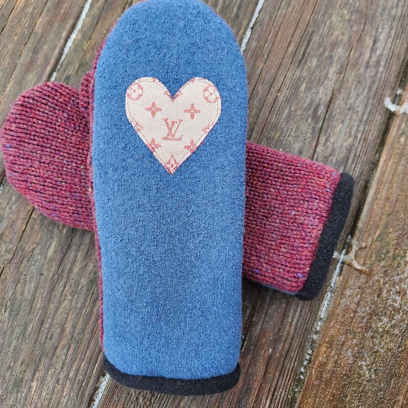 RECYCLED MITTENS LV