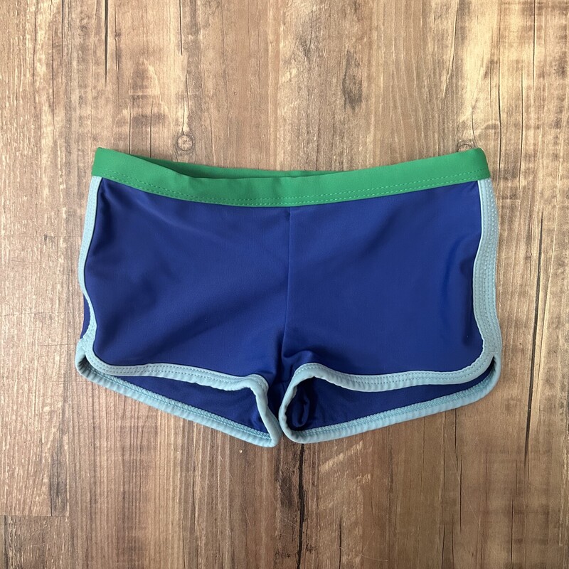 Primary Swim Shorts 2/3, Blue, Size: 2 Toddler