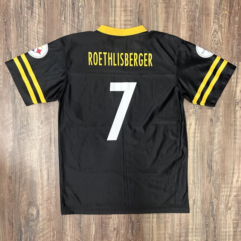 Steelers 7 Jersey, Black, Size: Youth Xl