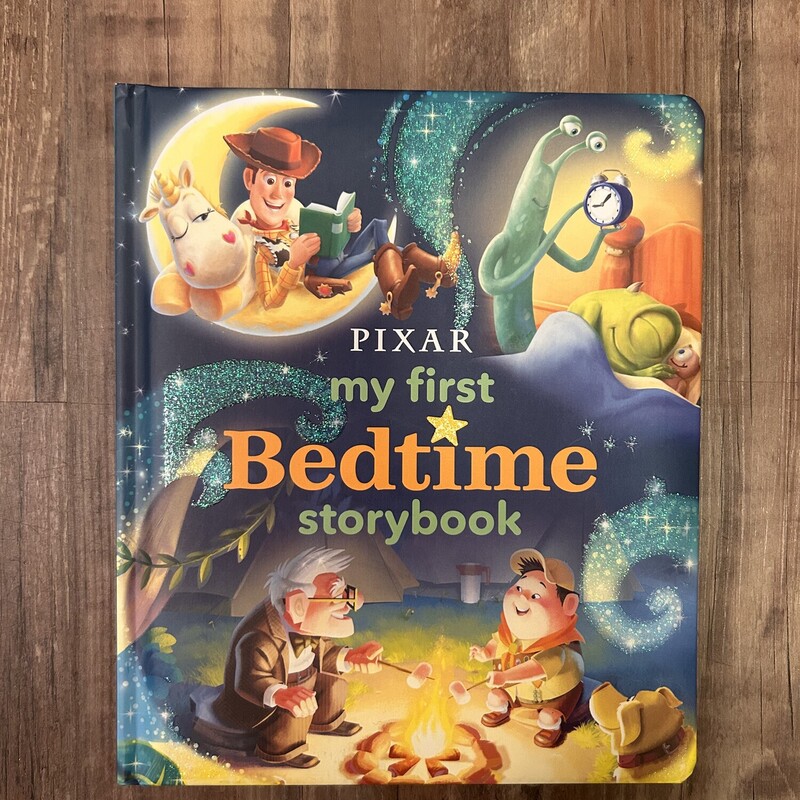 Pixar Bedtime Book, Teal, Size: Book