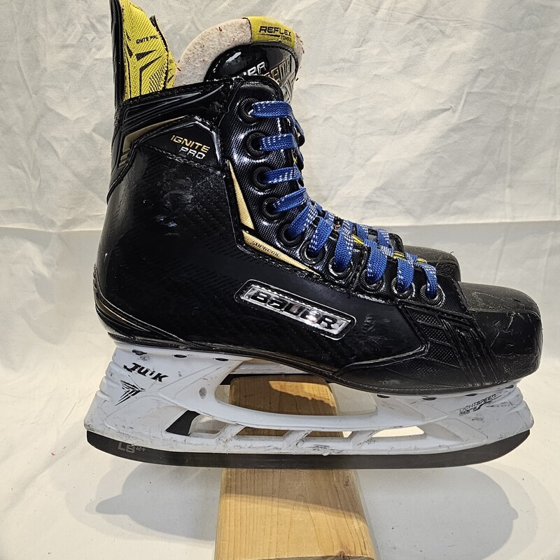 Pre-owned Bauer Supreme Ignite Pro Hockey Skates, Skate Size: 6