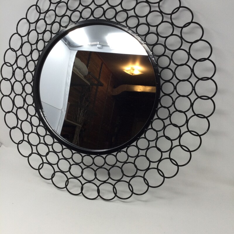Mirror With Black Frame