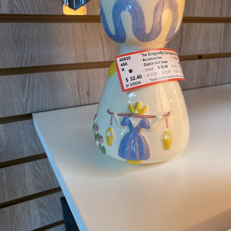 Dutch Girl Vase