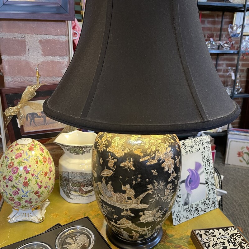 Black Asian Lamp