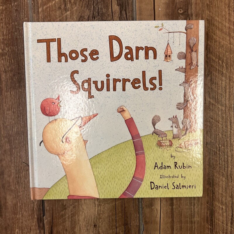 Those Darn Squirrels, White, Size: Book
