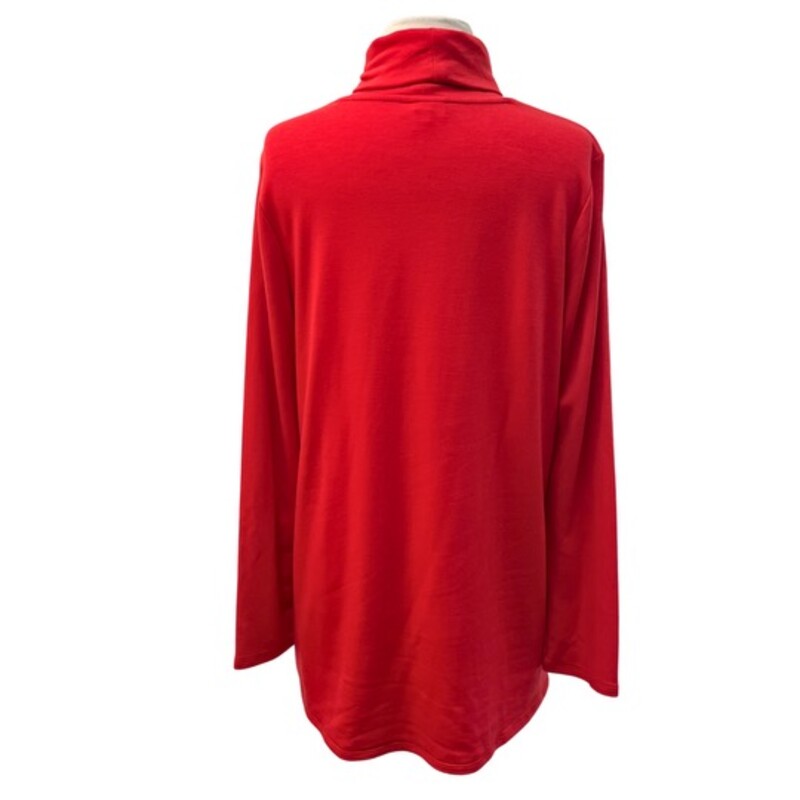 PureJill Turtleneck Crossover Tunic
Luxe Tencel
Color: Red
Size: Medium