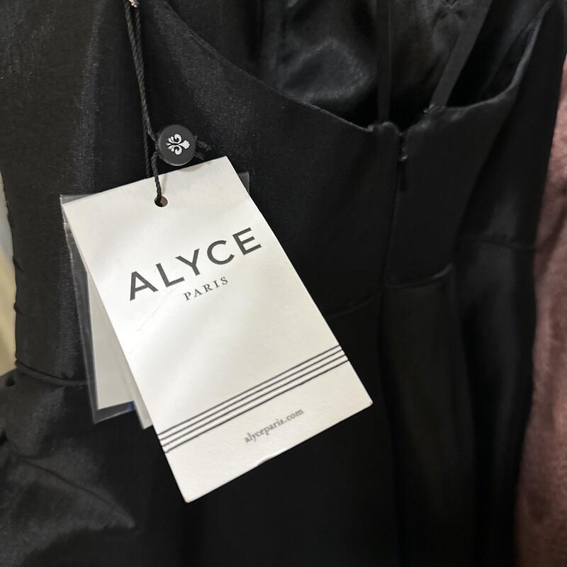 NEW with Tags Alyce Paris Spaghetti Str, Black, Size: 4<br />
This dress has POCKETS<br />
$129.99<br />
 All Sales Are Final<br />
No Returns<br />
<br />
Shipping Is Available<br />
or<br />
Pick Up In Store Within 7 Days Of Purchase