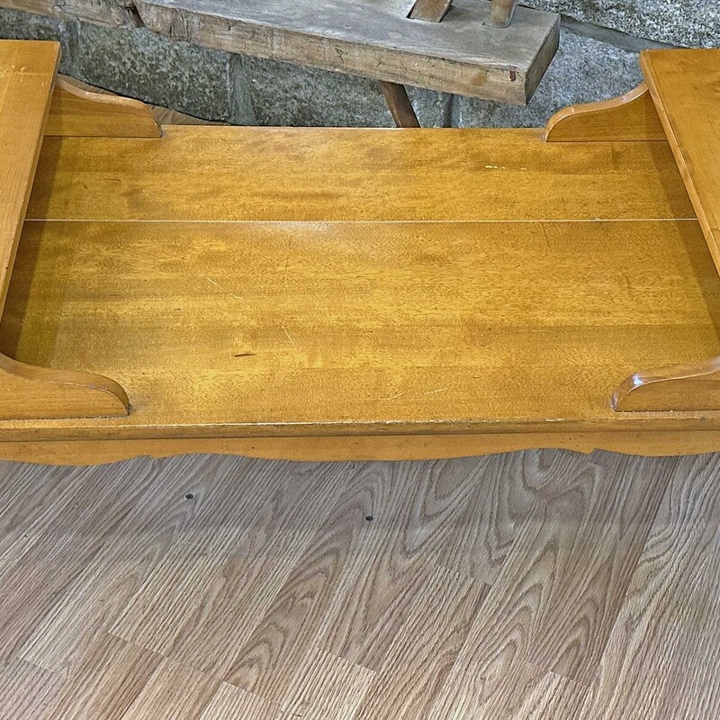 Maple Coffee Table
38 In Wide x 18 In Deep x 15 In Tall.