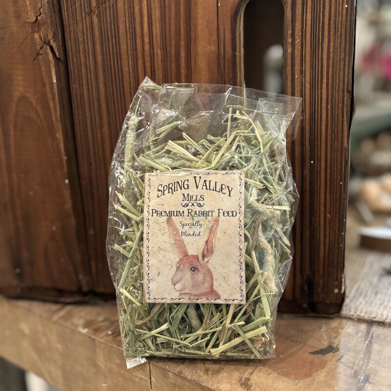 This bag of Rabbit Grass looks great placed in wooden bowls or baskets and makes a fun alternative to traditional grasses .
