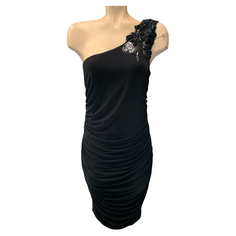 Frank Lyman Dress S12, Black, Size: L