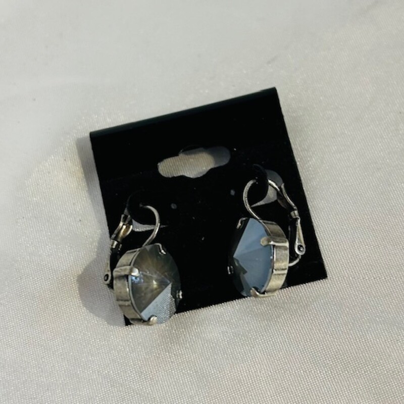 Sabika Smoky Gem Hook Earrings
Gray Silver Size: Medium