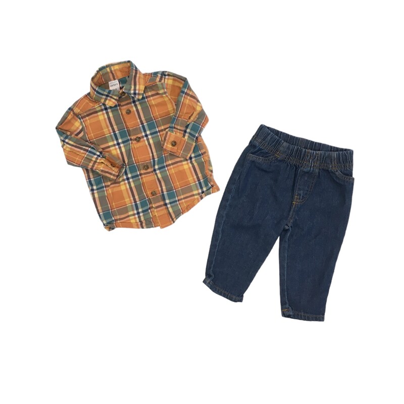 2pc Ls Shirt/Pants, Boy, Size: 6m

Located at Pipsqueak Resale Boutique inside the Vancouver Mall or online at:

#resalerocks #pipsqueakresale #vancouverwa #portland #reusereducerecycle #fashiononabudget #chooseused #consignment #savemoney #shoplocal #weship #keepusopen #shoplocalonline #resale #resaleboutique #mommyandme #minime #fashion #reseller

All items are photographed prior to being steamed. Cross posted, items are located at #PipsqueakResaleBoutique, payments accepted: cash, paypal & credit cards. Any flaws will be described in the comments. More pictures available with link above. Local pick up available at the #VancouverMall, tax will be added (not included in price), shipping available (not included in price, *Clothing, shoes, books & DVDs for $6.99; please contact regarding shipment of toys or other larger items), item can be placed on hold with communication, message with any questions. Join Pipsqueak Resale - Online to see all the new items! Follow us on IG @pipsqueakresale & Thanks for looking! Due to the nature of consignment, any known flaws will be described; ALL SHIPPED SALES ARE FINAL. All items are currently located inside Pipsqueak Resale Boutique as a store front items purchased on location before items are prepared for shipment will be refunded.