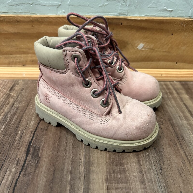 Timberland Tot Girl Boot, Palepink, Size: Shoes 7
