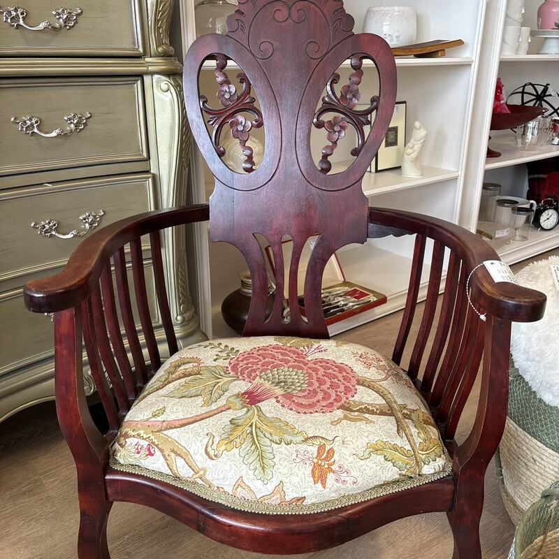 Vintage Accent Parlour
Brown & Multi
Size: 24 X 21 In