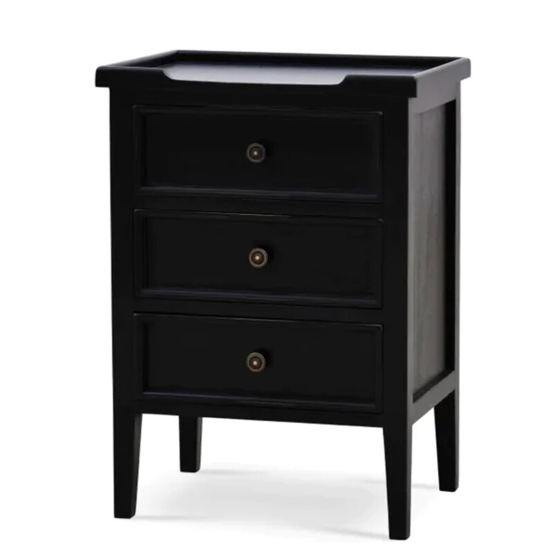 Bramble Eton Nightstand
Black Size: 19 x 13 x 26H
Made In Wisconsin USA
NEW Retail $800+
Coordinating Nighstands Sold Separately