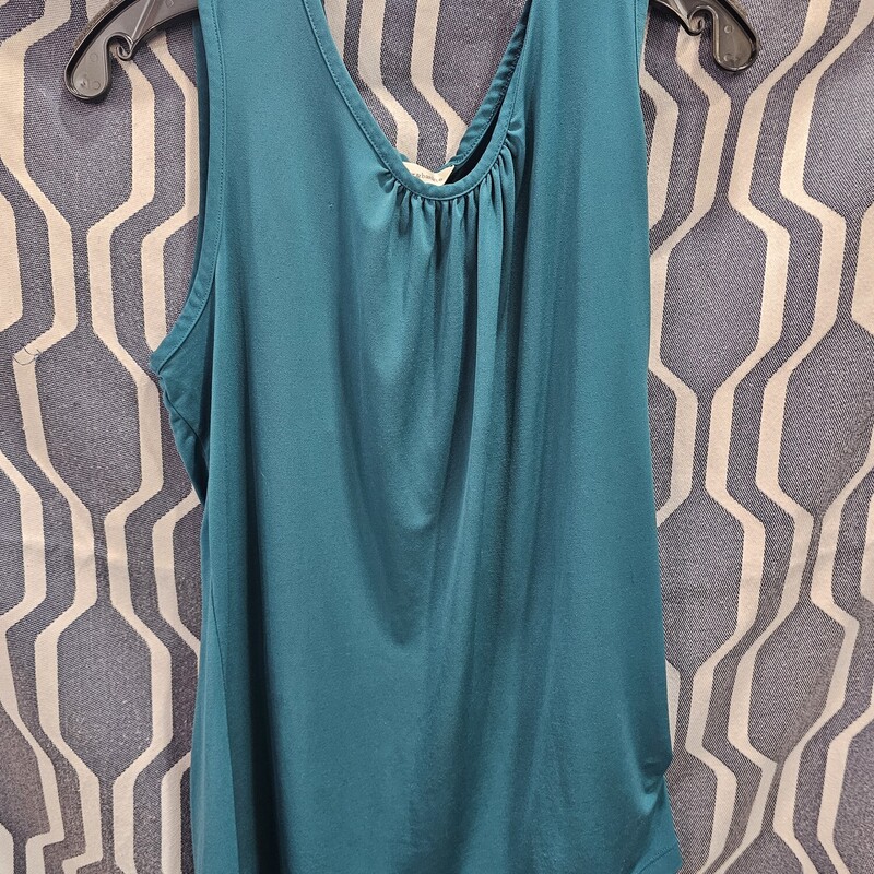 Tank that is sure to please in a fun green teal.