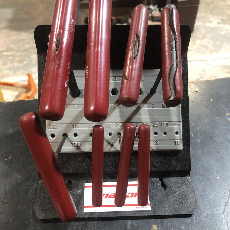Hex Wrench Set & Stand