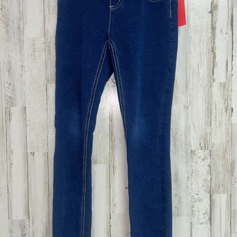 12 Pull On Jeggings, Blue, Size: Girl 10 Up