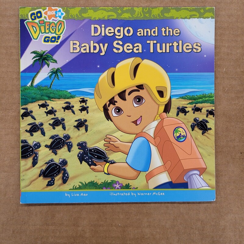 Diego And The Baby Sea, Size: Back, Item: Paper