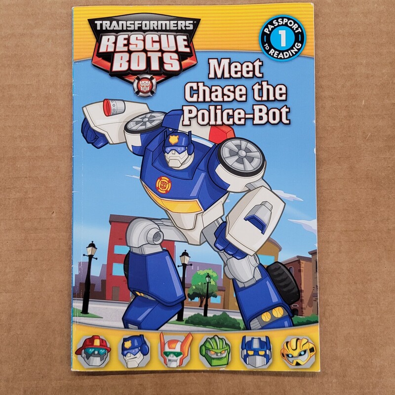 Rescue Bots, Size: Level 1, Item: Paperbac