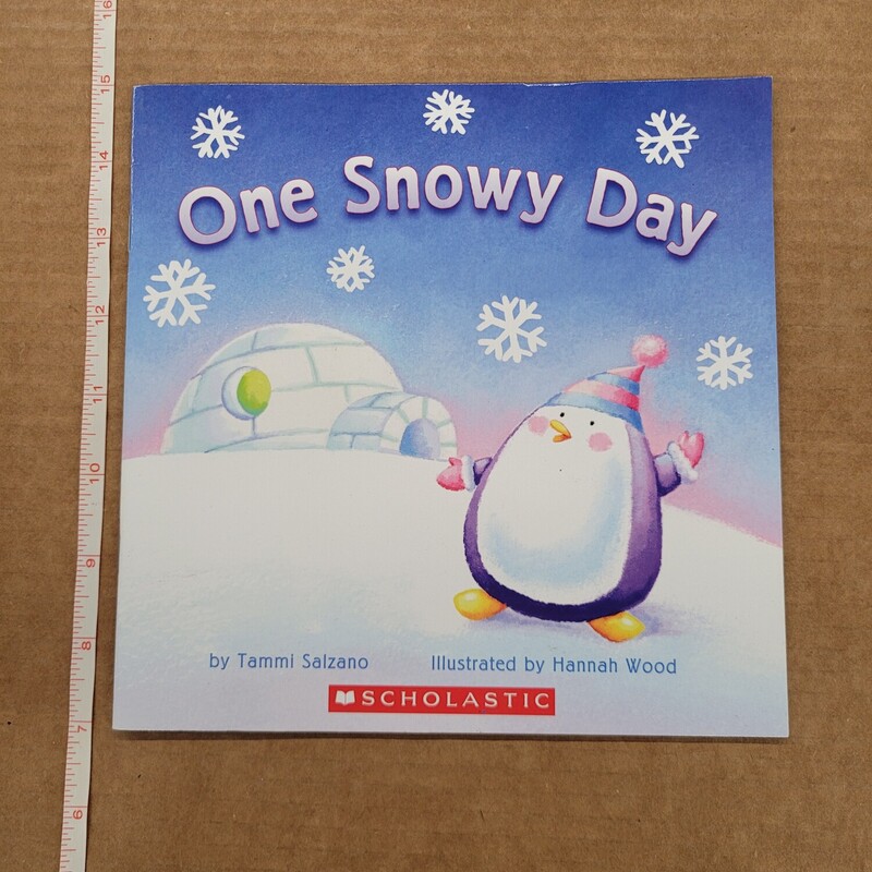 One Snowy Day, Size: Back, Item: Paper