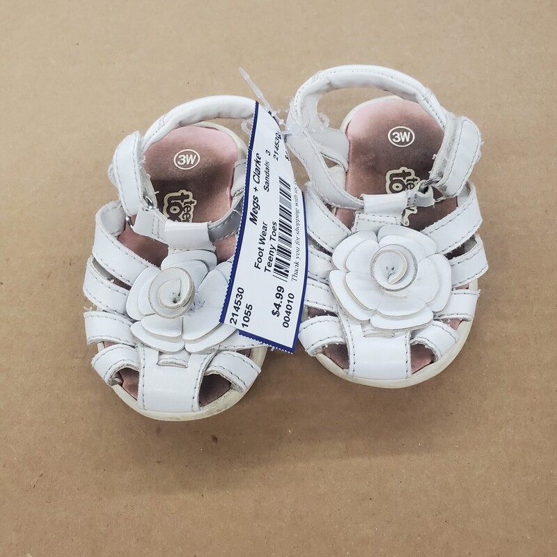 Teeny Toes, Size: 3, Item: Sandals