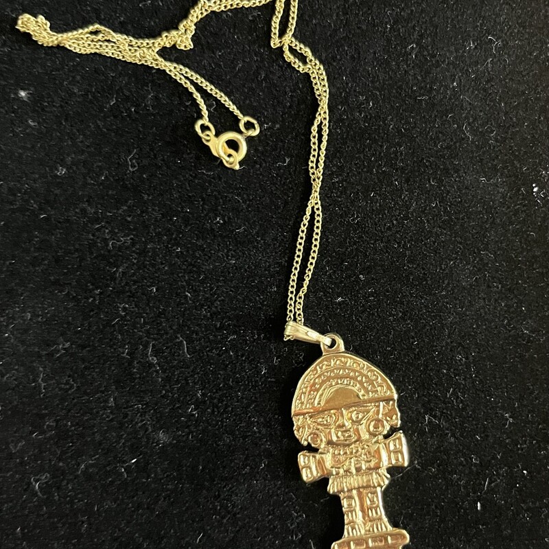 Peruvian Tumi 12k Gold