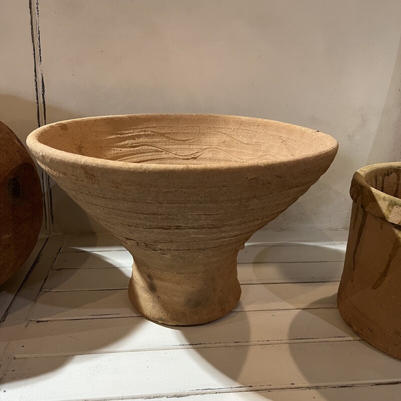 Terra Cotta Bowl, Size: Misc