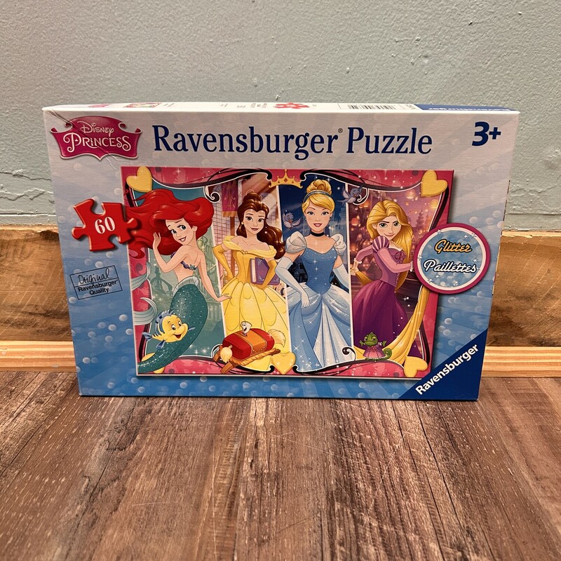 Disney Princess Puzzle, Blue, Size: Puzzle