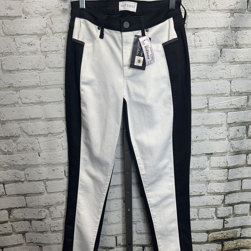 Parker Smith, Blk/whit, Size: 25