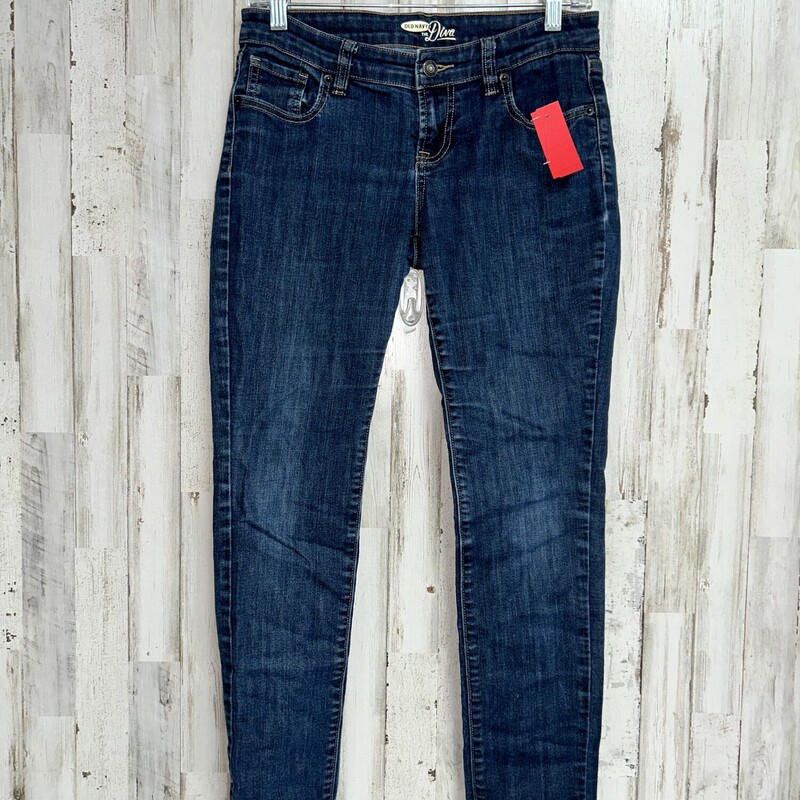 2 Diva Skinny Jeans, Denim, Size: Ladies XS