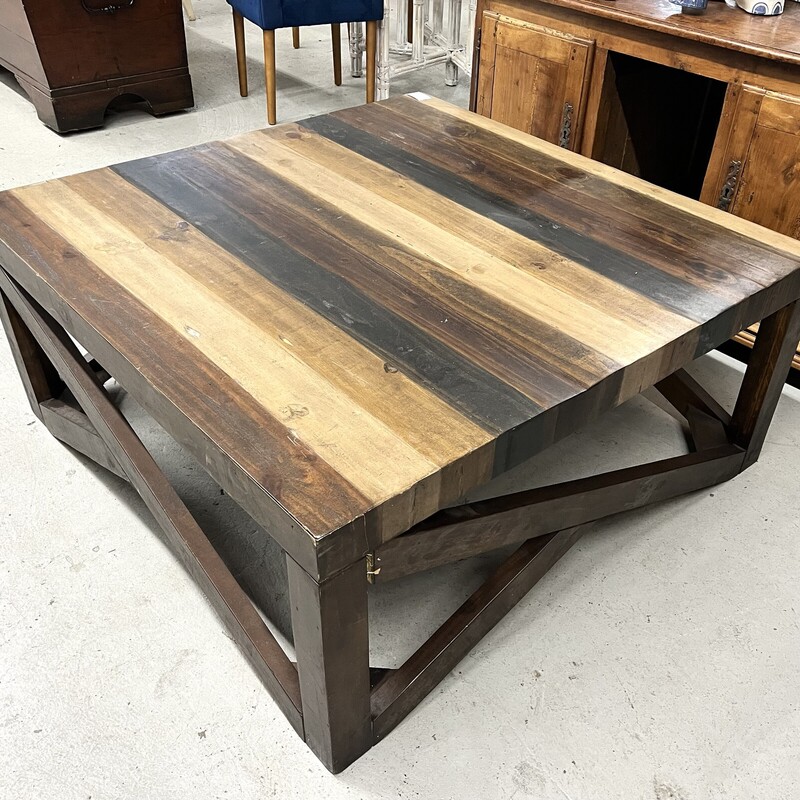 Wood Coffee Table
20in high, 40in wide, 40in long