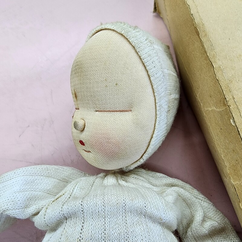 Vtg Shackman Sleepy Baby, Size: In Box