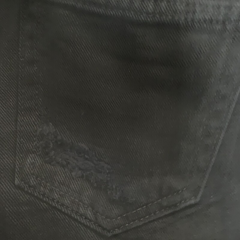 GAP Girlfriend Jeans, Black, Size: 26r