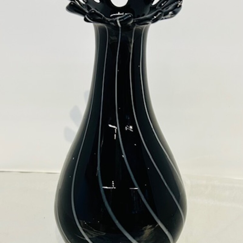 Swirl Vase Split Top