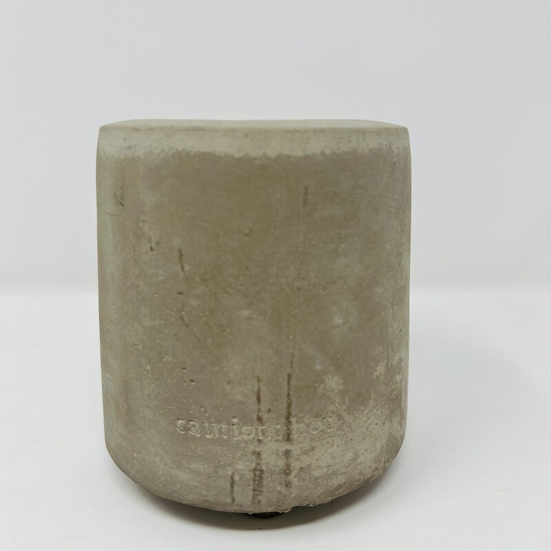 Cement Candle Holder Plant Pot
Grey