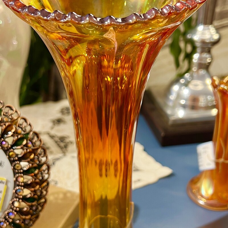 Vase Carnival Glass