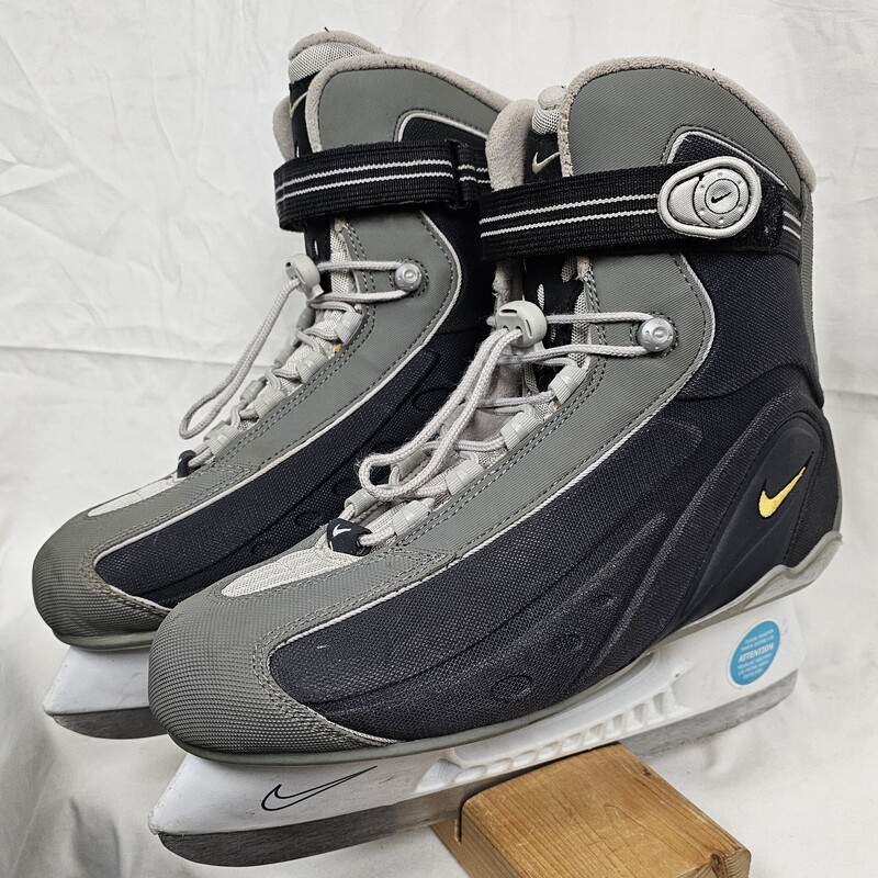 Pre-owned Nike Comfort Ice Men's Recreational Skates, Size: 12