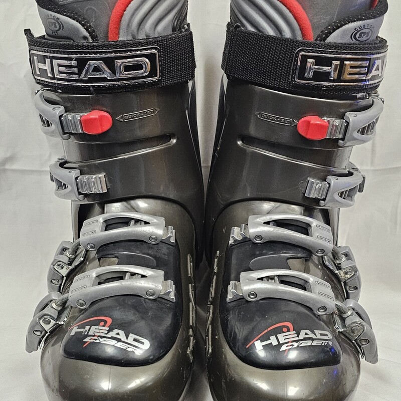 Pre-owned Head Cyber Ti Ski Boots, Mondo point  27.5, Size: 9.5, MSRP $499